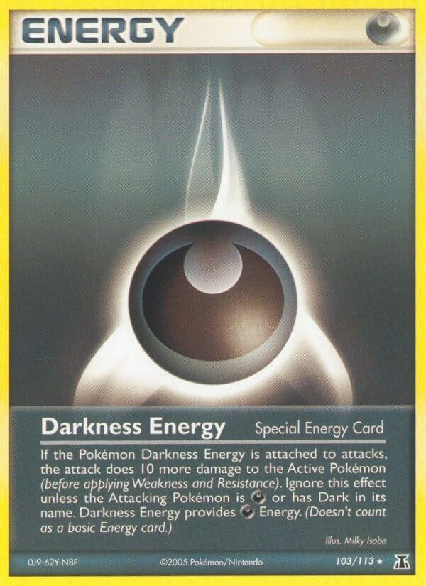 Image for Darkness Energy (Special) (103/113) [Delta Species] - Pokemon