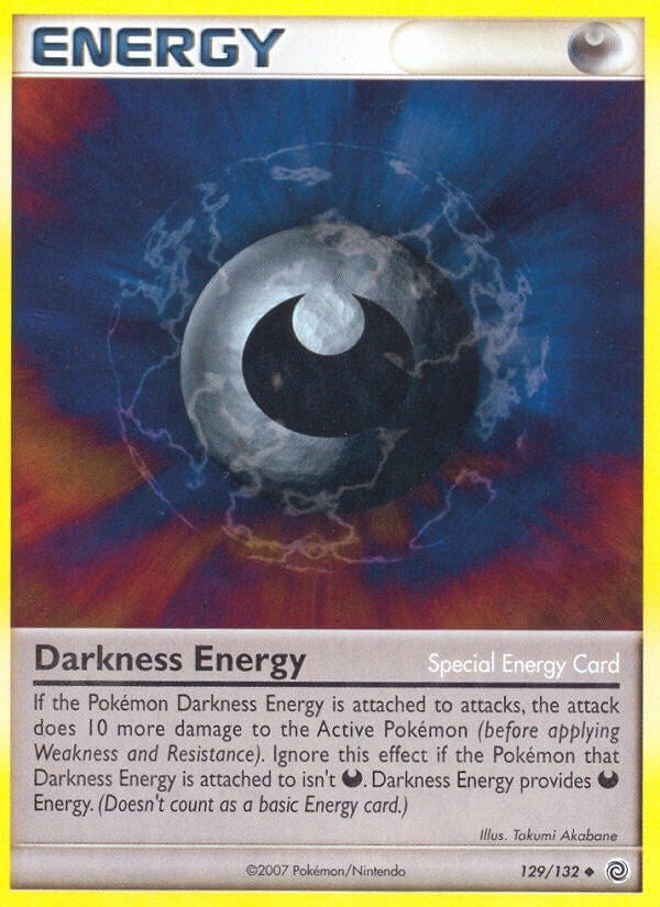 Image for Darkness Energy (129/132) [Secret Wonders] - Pokemon
