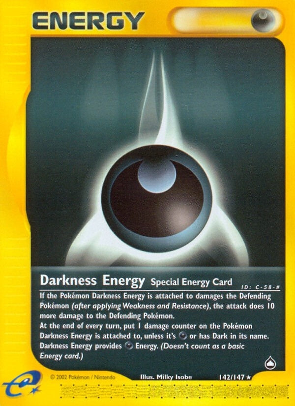 Image for Darkness Energy (142/147) [Aquapolis] - Pokemon