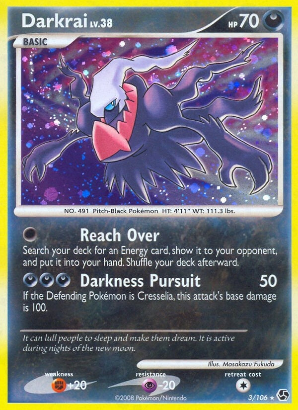 Image for Darkrai (3) (3/106) [Great Encounters] - Pokemon