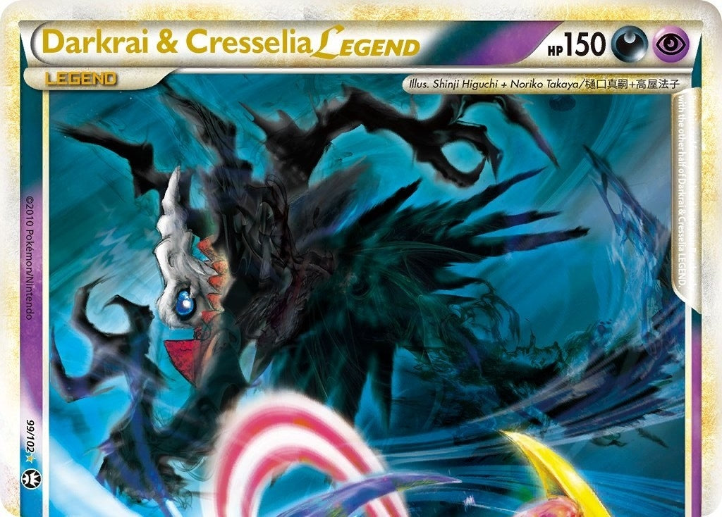 Image for Darkrai & Cresselia Legend (Top) (99/102) [Triumphant] - Pokemon