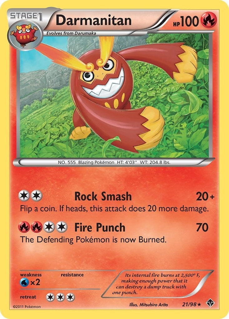 Image for Darmanitan (21/98) [Emerging Powers] - Pokemon