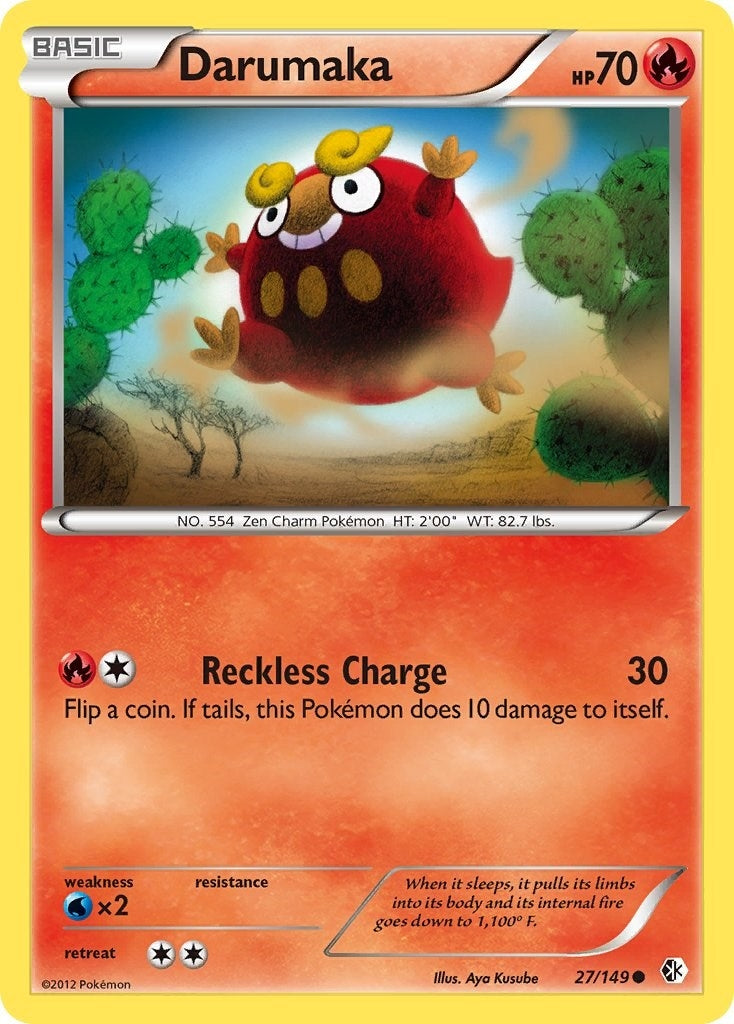 Image for Darumaka (27/149) [Boundaries Crossed] - Pokemon