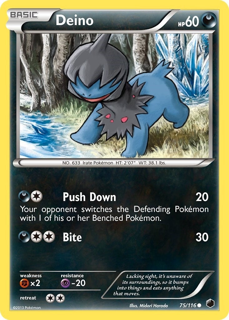 Image for Deino (75) (75/116) [Plasma Freeze] - Pokemon