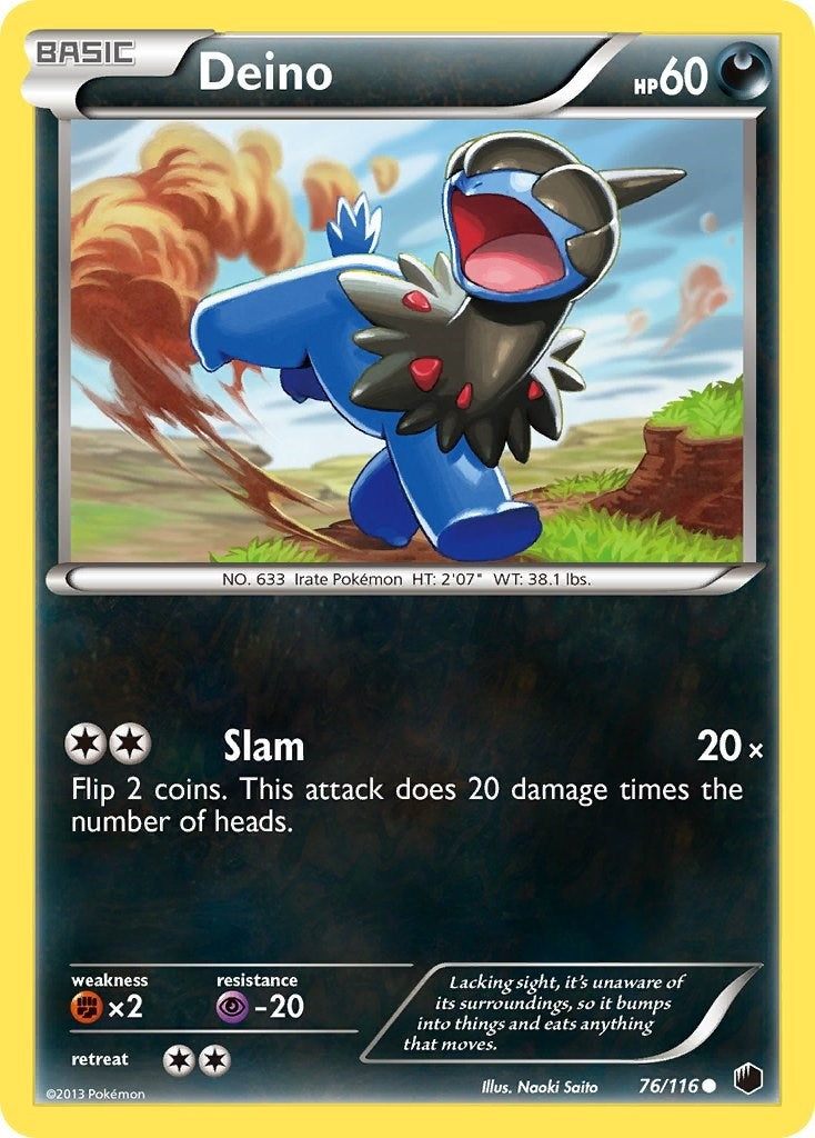 Image for Deino (76) (76/116) [Plasma Freeze] - Pokemon