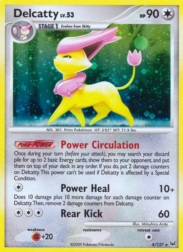 Image for Delcatty (4/127) [Platinum] - Pokemon