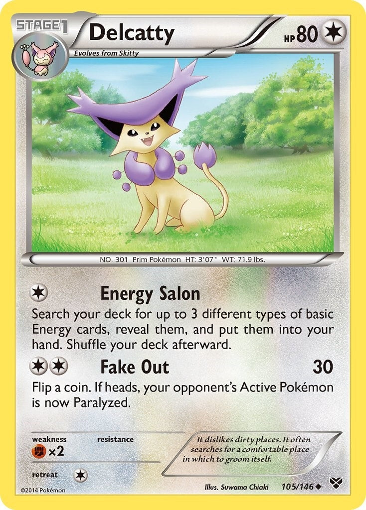 Image for Delcatty (105/146) [XY Base Set] - Pokemon