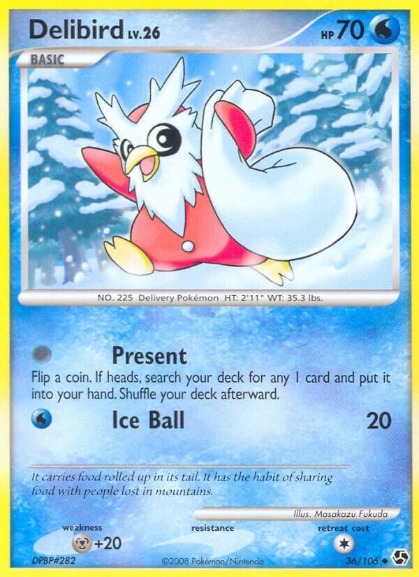 Image for Delibird (36/106) [Great Encounters] - Pokemon