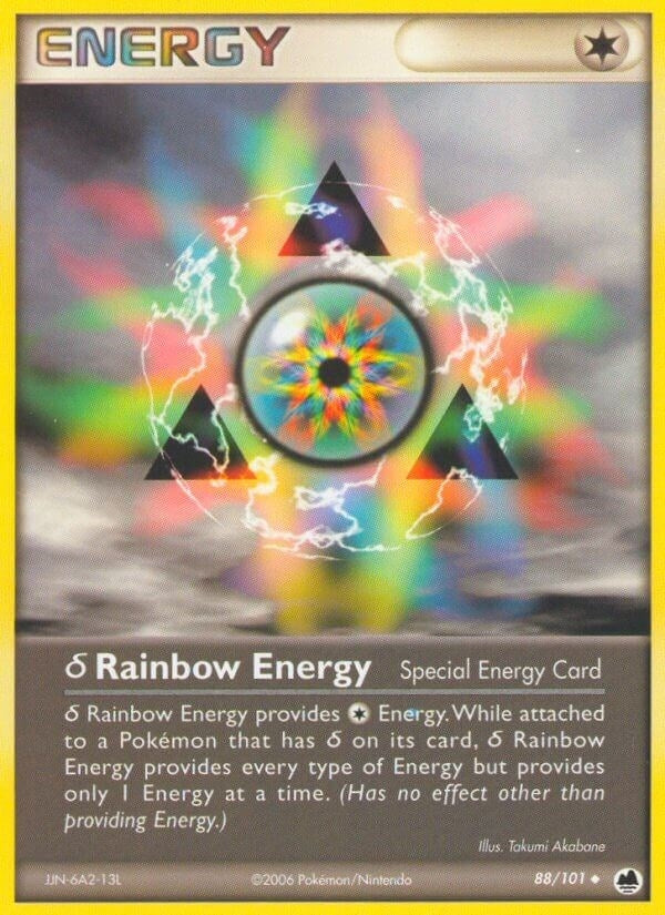 Image for Delta Rainbow Energy (88/101) [Dragon Frontiers] - Pokemon