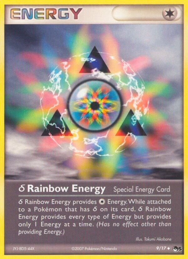 Image for Delta Rainbow Energy (009/017) [POP Series 5] - Pokemon