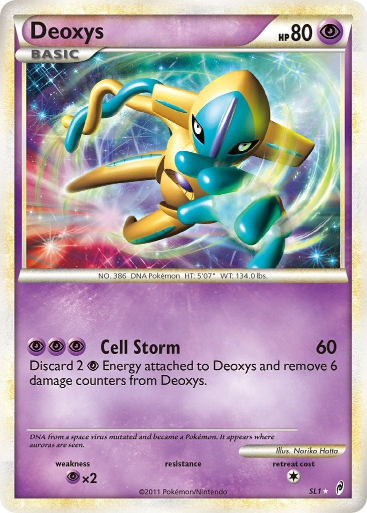Image for Deoxys (Shiny) (SL1) [Call of Legends] - Pokemon