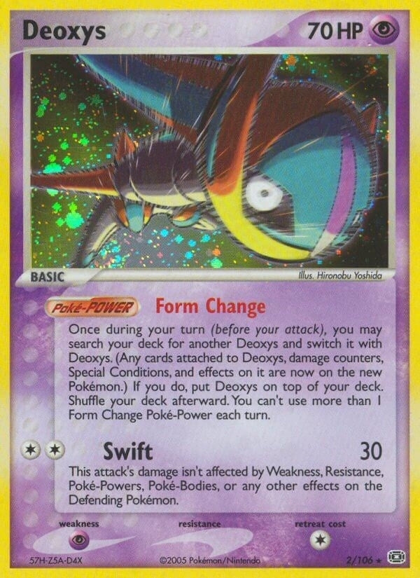 Image for Deoxys (Speed Forme) (2/106) [Emerald] - Pokemon