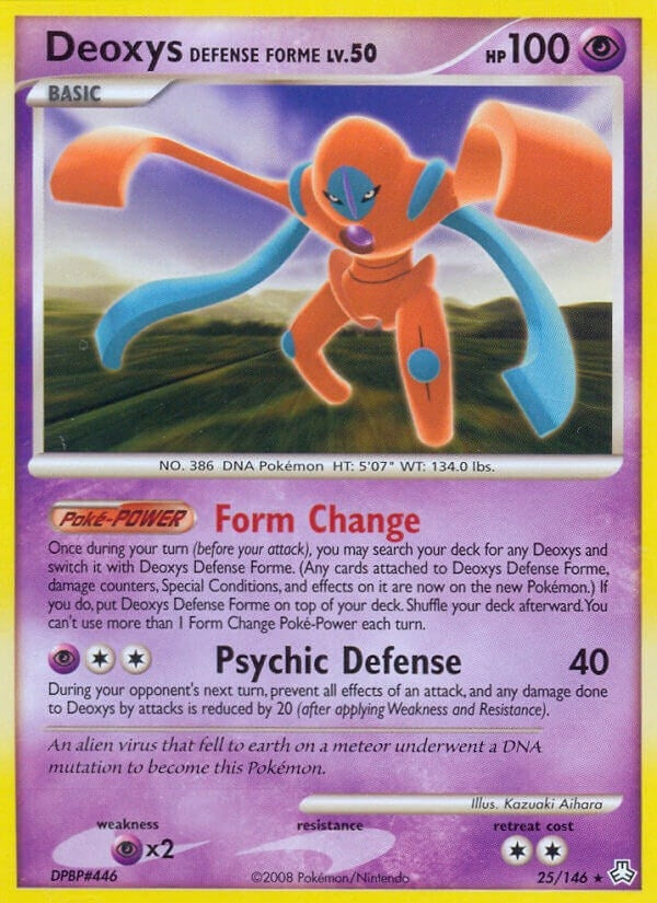 Image for Deoxys Defense Forme (25/146) [Legends Awakened] - Pokemon