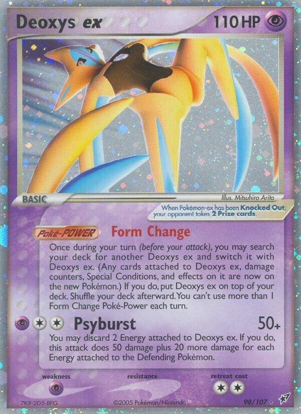 Deoxys ex (Attack Forme) (98/107) [Deoxys]