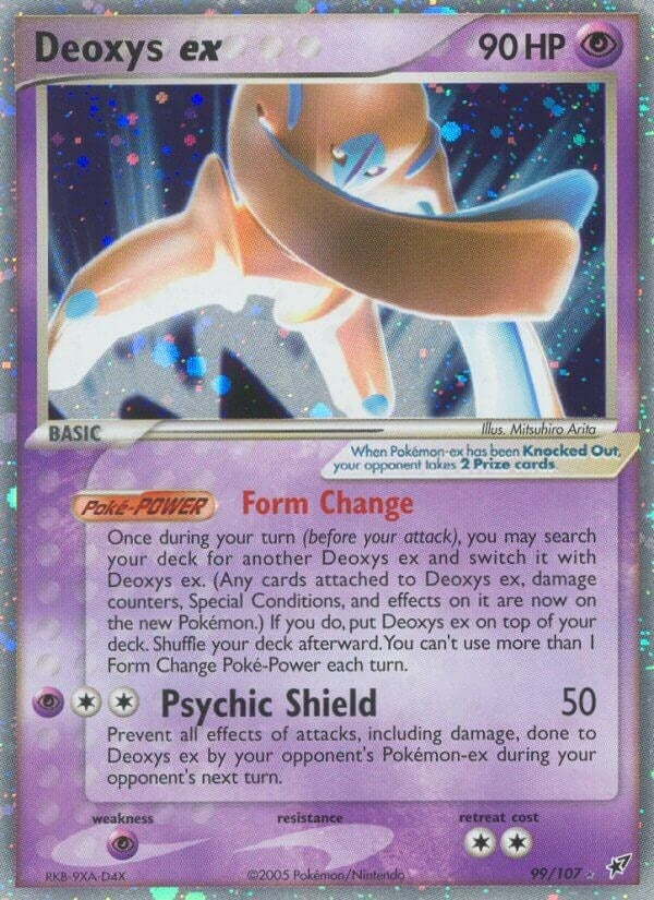 Image for Deoxys ex (Defense Forme) (99/107) [Deoxys] - Pokemon