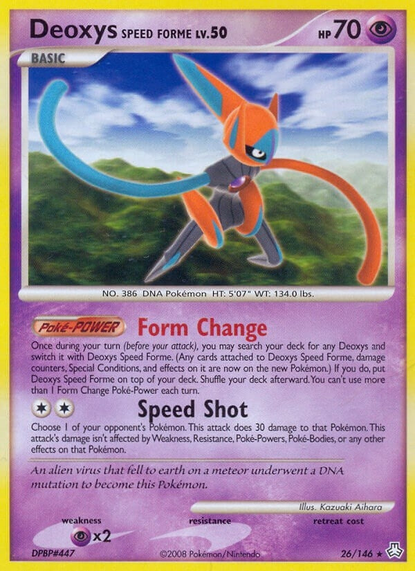 Image for Deoxys Speed Forme (26/146) [Legends Awakened] - Pokemon