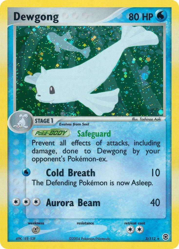 Image for Dewgong (3/112) [FireRed & LeafGreen] - Pokemon