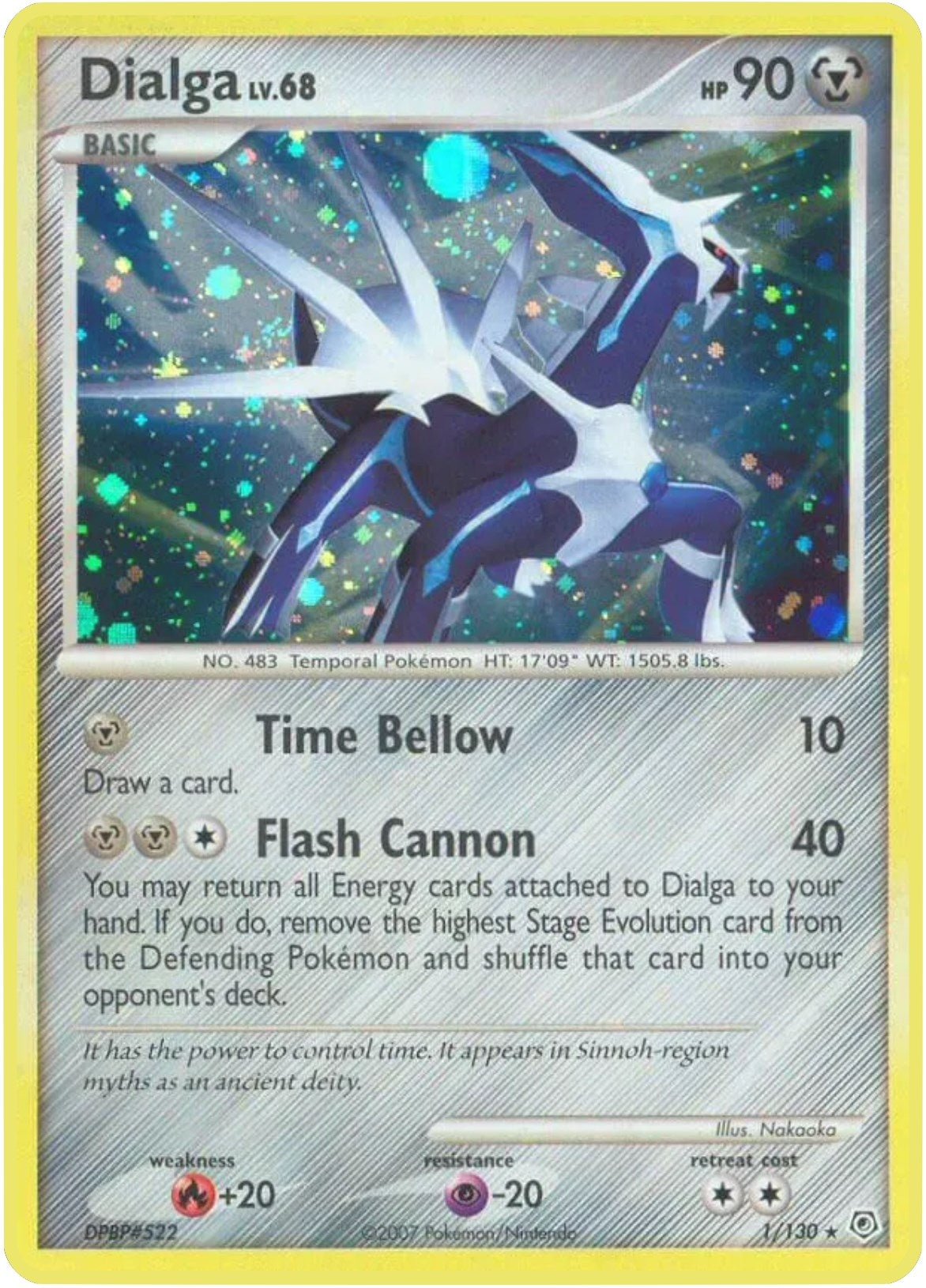 Image for Dialga (1/130) [Diamond and Pearl] - Pokemon