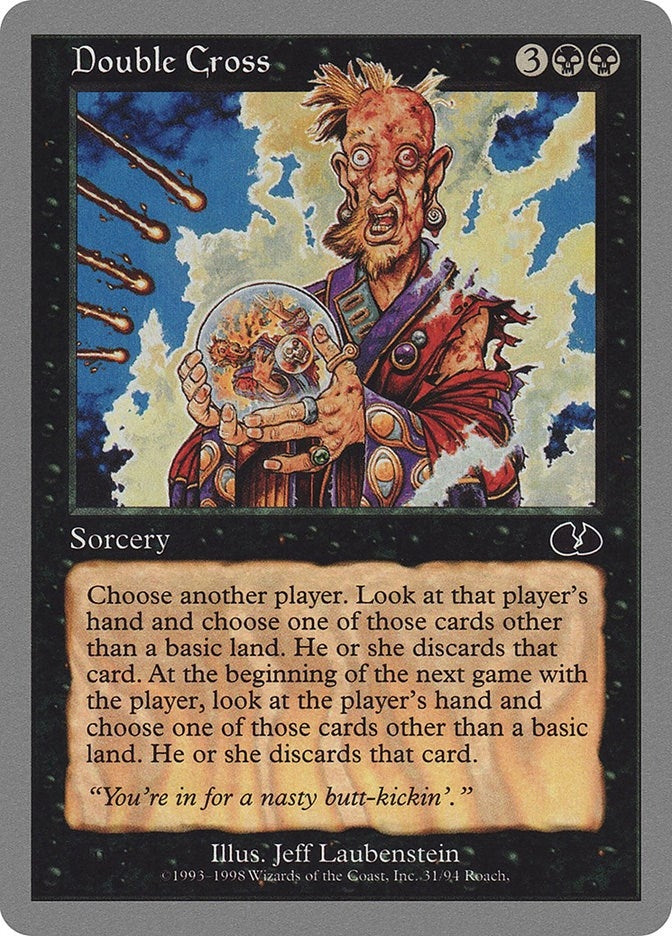 Image for Double Cross (31) [Unglued] - Magic: The Gathering
