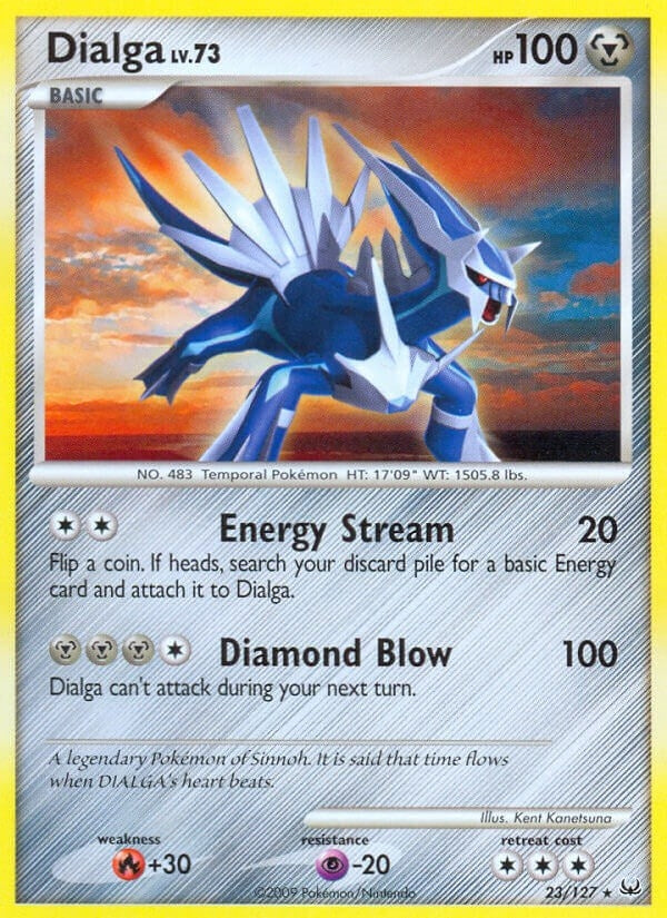 Image for Dialga (23) (23/127) [Platinum] - Pokemon