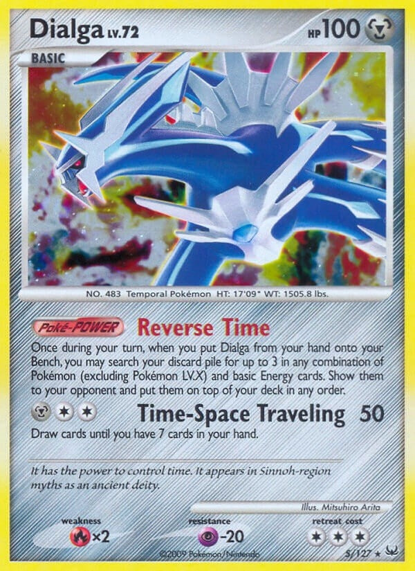 Image for Dialga (5) (5/127) [Platinum] - Pokemon
