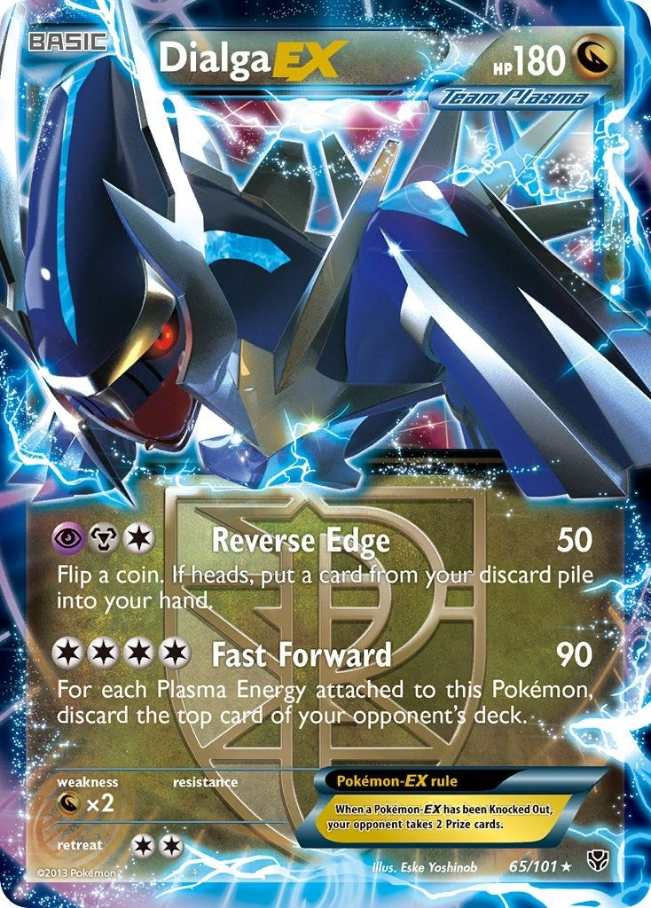 Image for Dialga EX (Team Plasma) (65/101) [Plasma Blast] - Pokemon