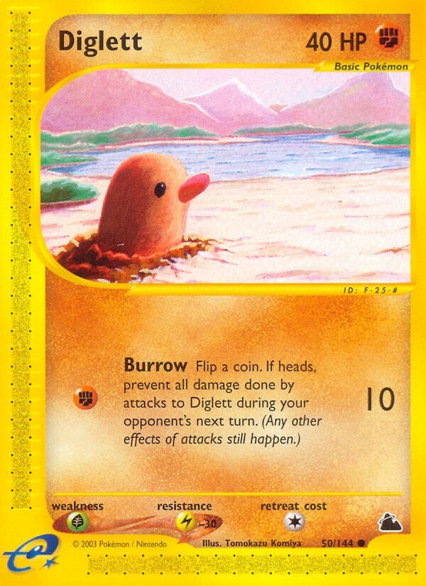 Image for Diglett (050/144) [Skyridge] - Pokemon