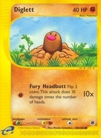 Image for Diglett (106/165) [Expedition] - Pokemon