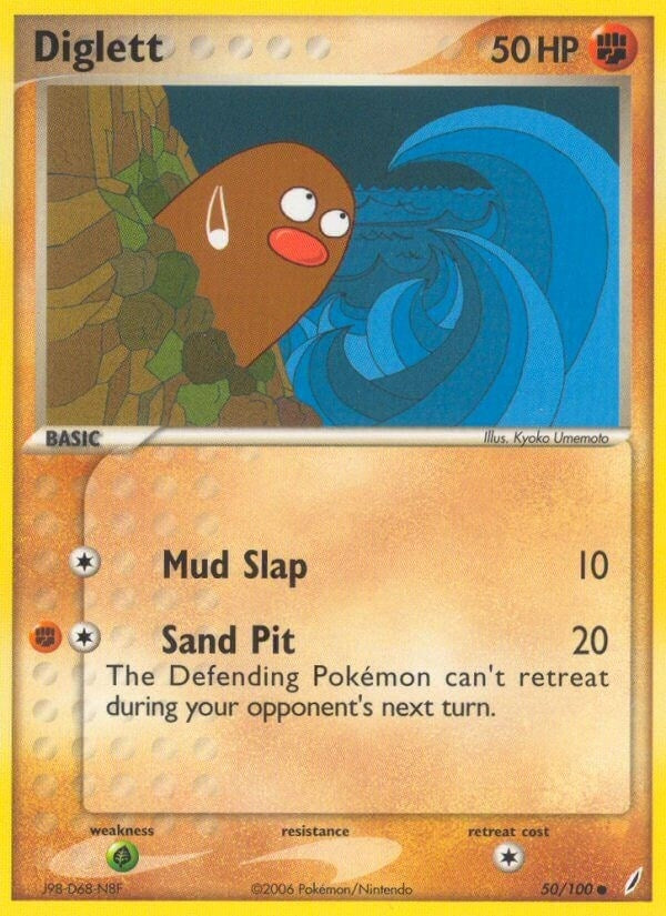 Image for Diglett (50/100) [Crystal Guardians] - Pokemon