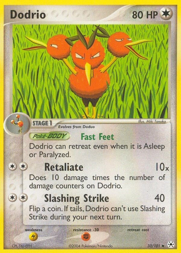 Image for Dodrio (33/101) [Hidden Legends] - Pokemon