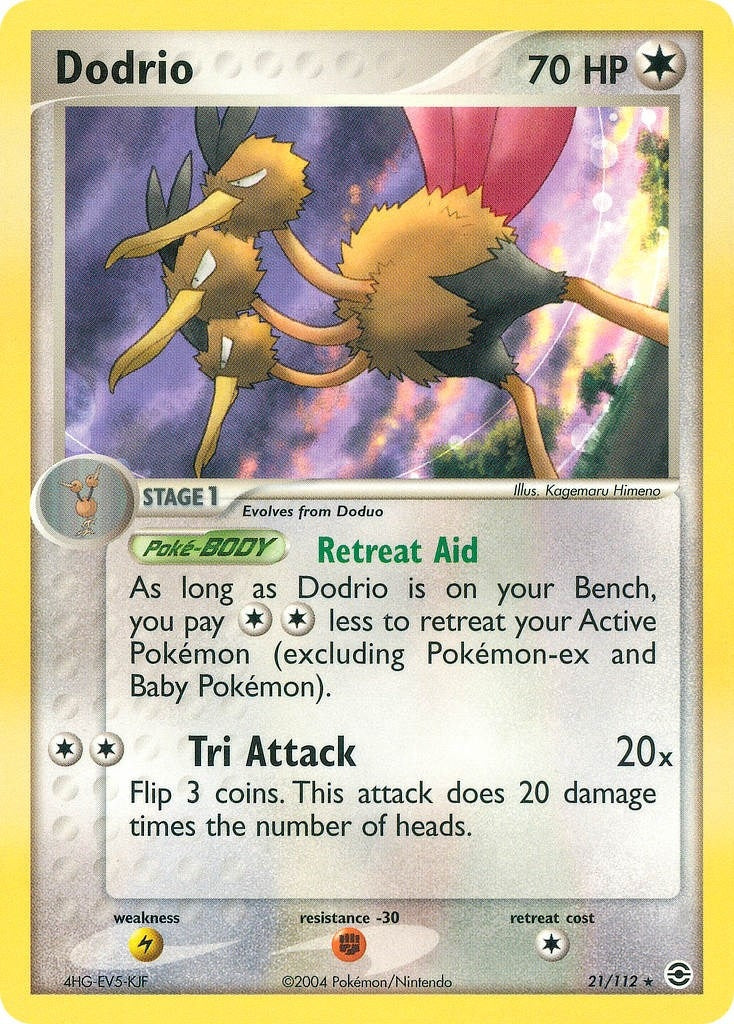 Image for Dodrio (21/112) [FireRed & LeafGreen] - Pokemon