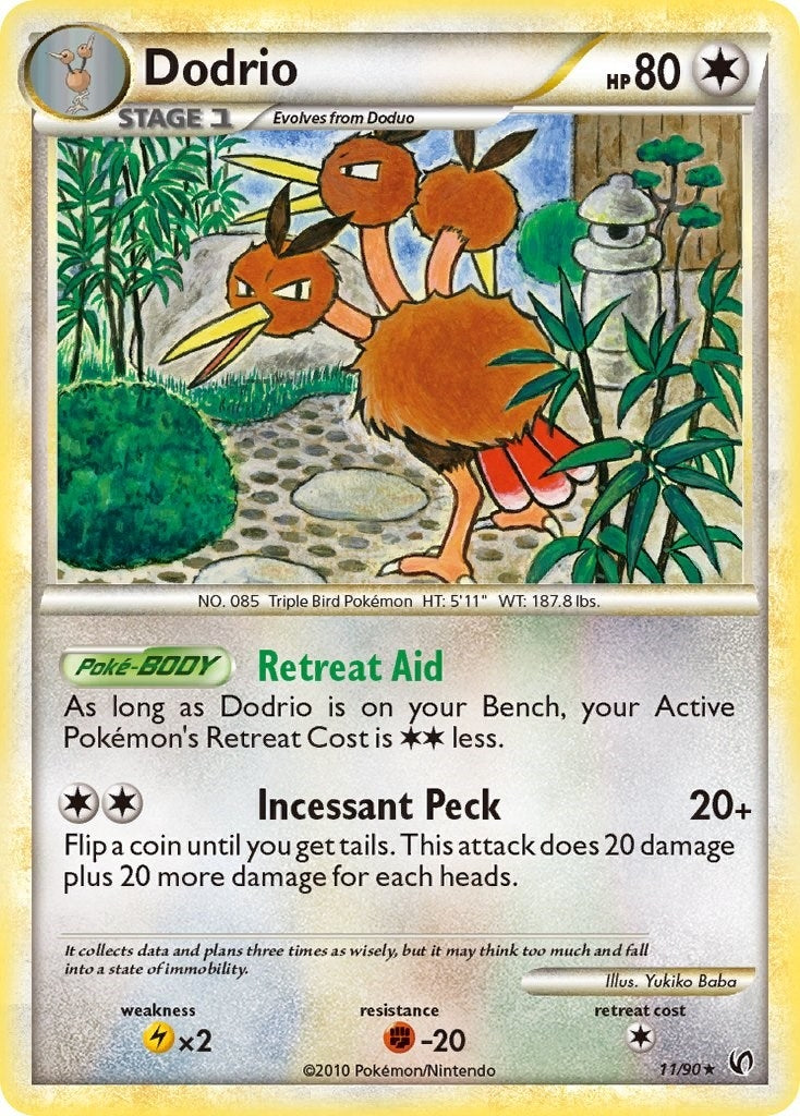 Image for Dodrio (11/90) [Undaunted] - Pokemon