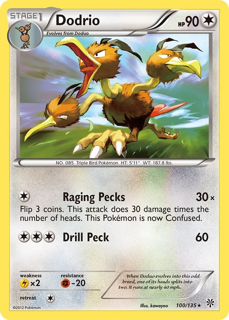 Image for Dodrio (100/135) [Plasma Storm] - Pokemon