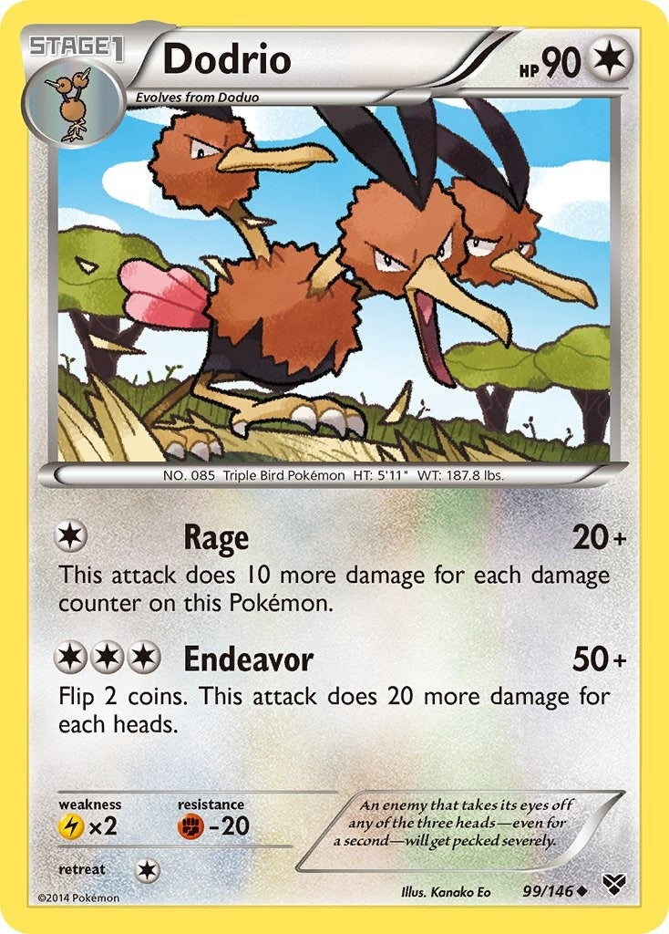Image for Dodrio (99/146) [XY Base Set] - Pokemon