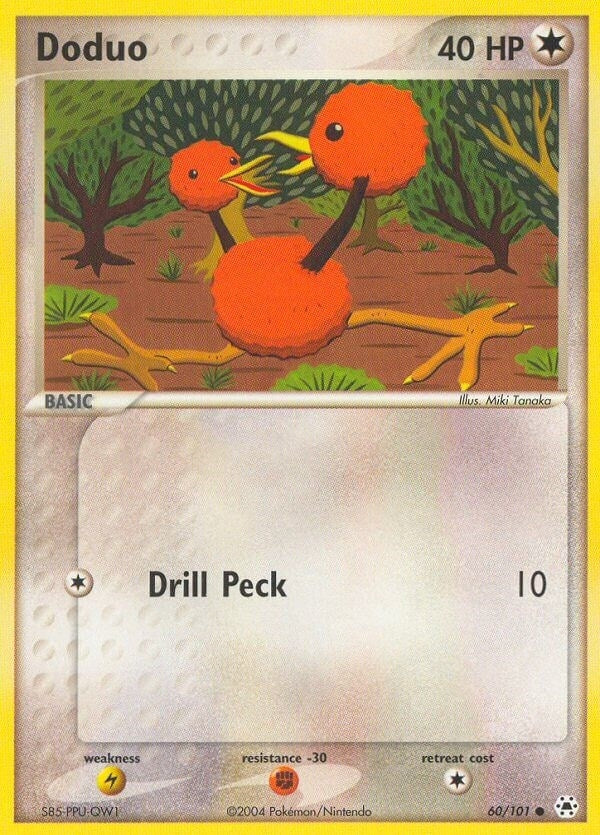 Image for Doduo (60/101) [Hidden Legends] - Pokemon