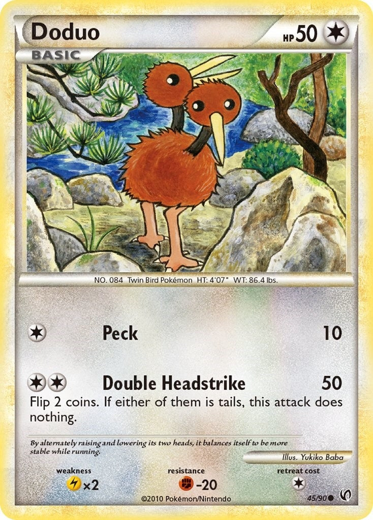 Image for Doduo (45/90) [Undaunted] - Pokemon