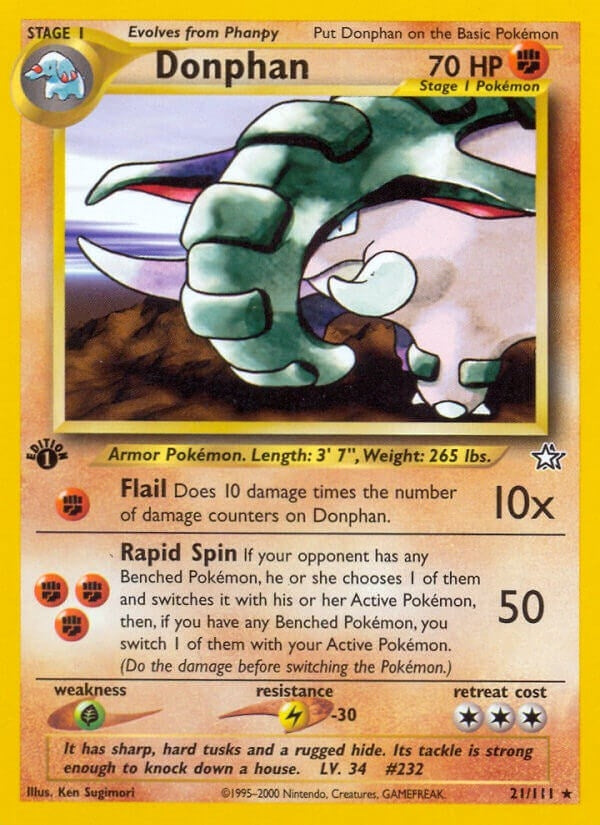 Image for Donphan (021/111) [Neo Genesis] - Pokemon