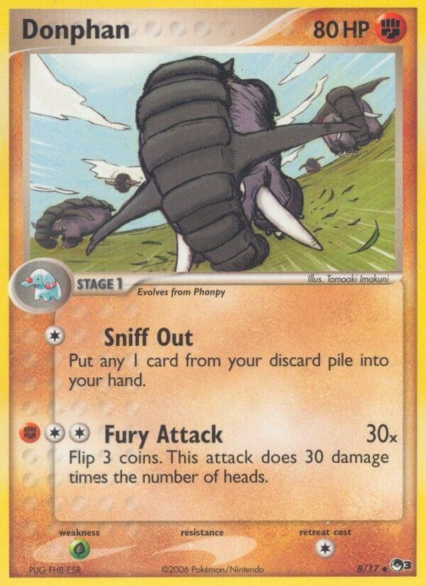 Image for Donphan (008/017) [POP Series 3] - Pokemon