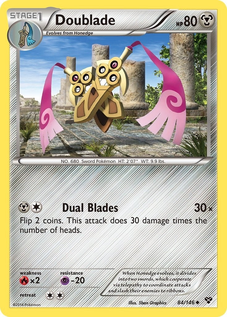 Image for Doublade (84/146) [XY Base Set] - Pokemon