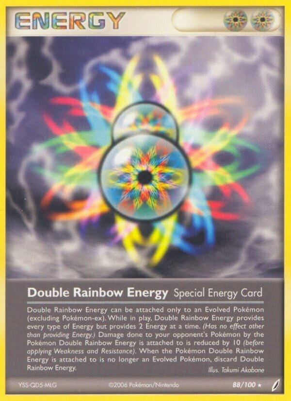 Image for Double Rainbow Energy (88/100) [Crystal Guardians] - Pokemon