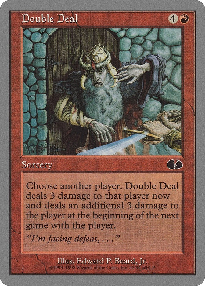 Image for Double Deal (42) [Unglued] - Magic: The Gathering