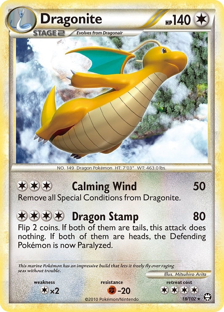 Image for Dragonite (18/102) [Triumphant] - Pokemon