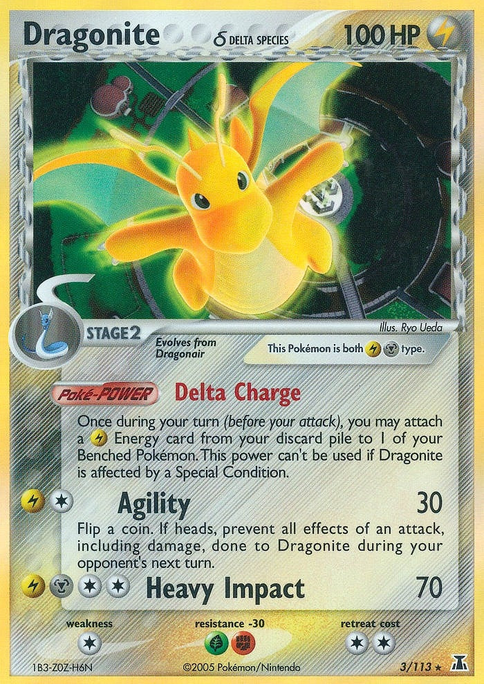 Image for Dragonite (Delta Species) (3/113) [Delta Species] - Pokemon