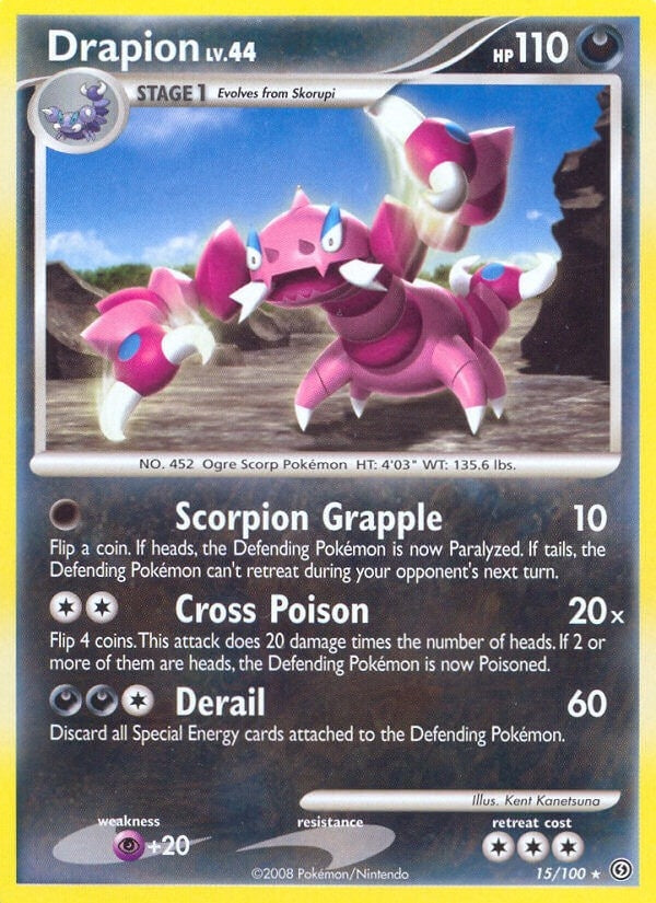 Image for Drapion (15/100) [Stormfront] - Pokemon