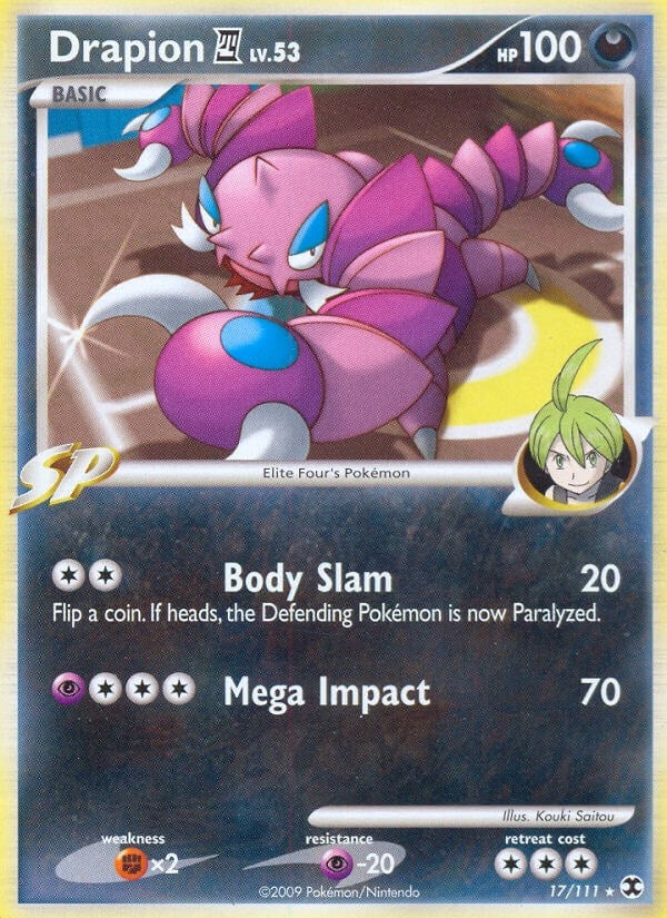 Image for Drapion E4 (17/111) [Rising Rivals] - Pokemon