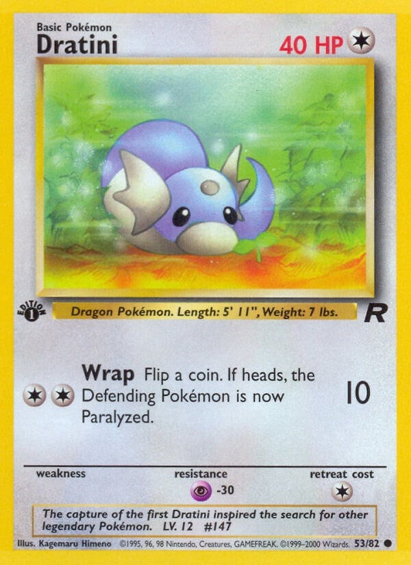 Image for Dratini (53/82) [Team Rocket] - Pokemon