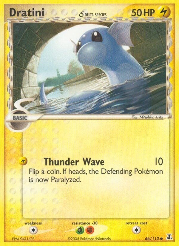 Image for Dratini - 066/113 (Delta Species) (66/113) [Delta Species] - Pokemon