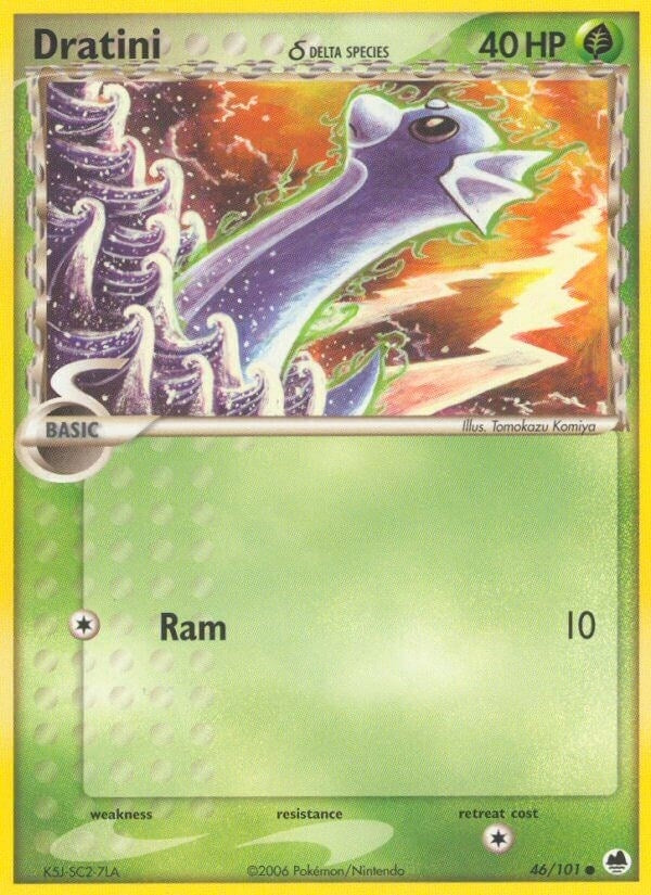Image for Dratini (Delta Species) (46/101) [Dragon Frontiers] - Pokemon