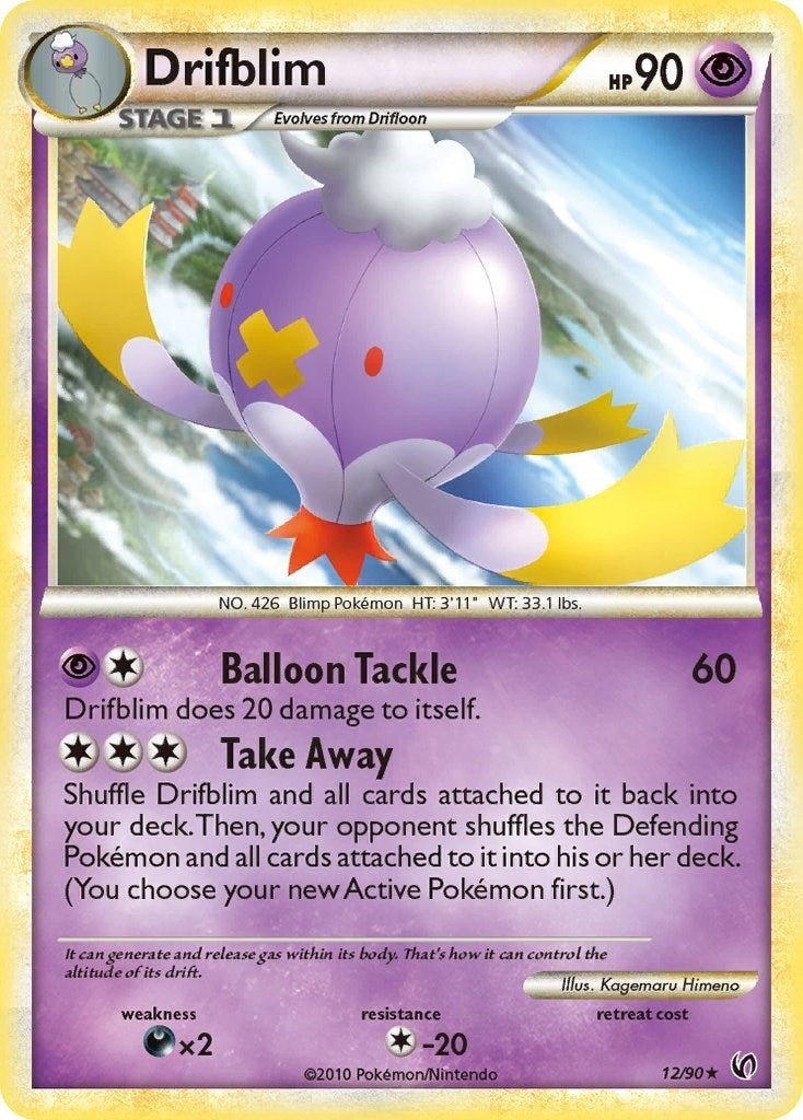 Image for Drifblim (12/90) [Undaunted] - Pokemon