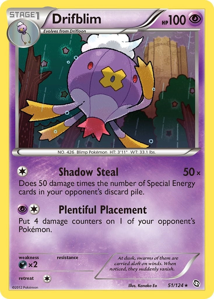 Image for Drifblim (51/124) [Dragons Exalted] - Pokemon